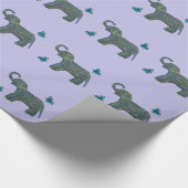 Little Jade Elephant Cadeaupapier (Hoek)