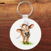Little jersey koe sleutelhanger (Voorkant)