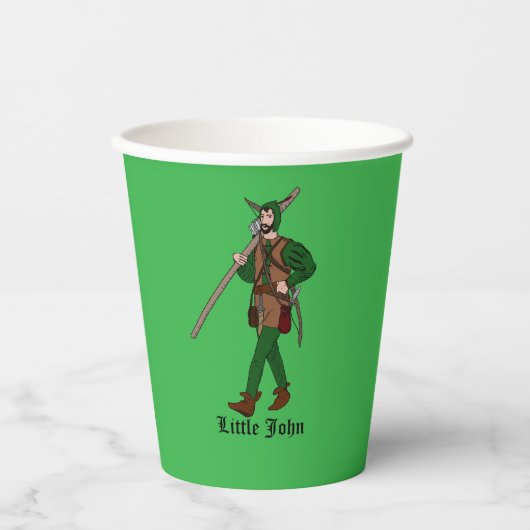 Little John Paper Cup Papieren Bekers (Voorkant)