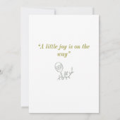 Little Joy! Kaart (Achterkant)