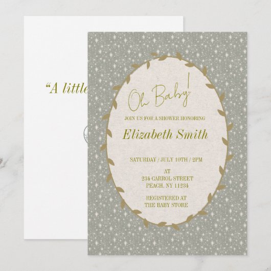 Little Joy! Kaart (Voorkant / Achterkant)