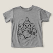 Little Joys of Christmas - T-shirt van Schattige K (Design voorkant)