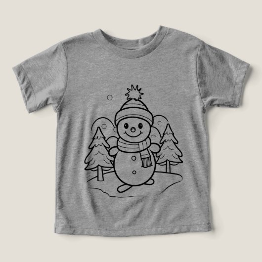 Little Joys of Christmas - T-shirt van Schattige K (Design voorkant)