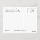 Little Jumping Spider Briefkaart (Achterkant)