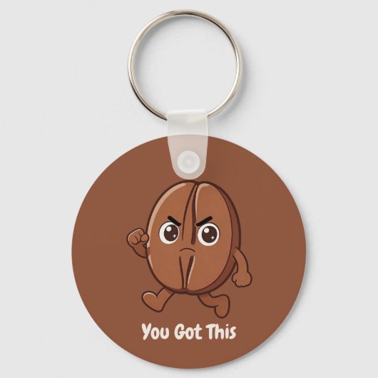 Little Kaka – Powered by Coffee Sleutelhanger (Voorkant)