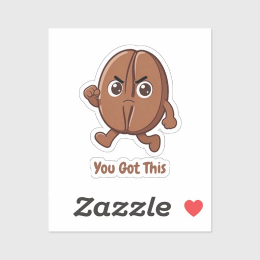 Little Kaka – Powered by Coffee Sticker (Vel)