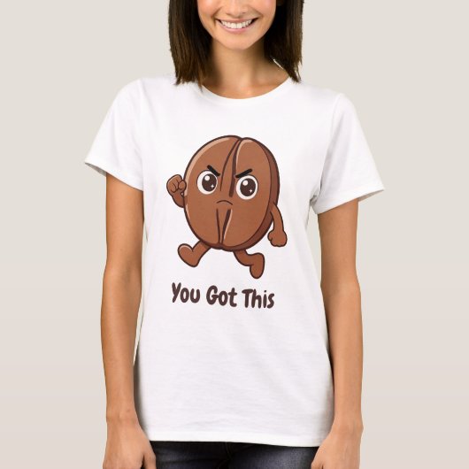 Little Kaka – Powered by Coffee T-shirt (Voorkant)