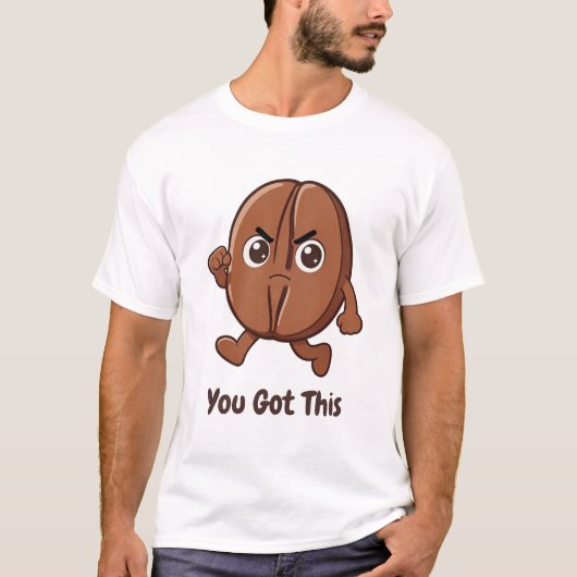 Little Kaka – Powered by Coffee T-shirt (Voorkant)
