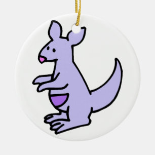 Little Kangaroo Keramisch Ornament
