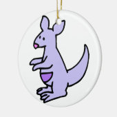 Little Kangaroo Keramisch Ornament (Links)