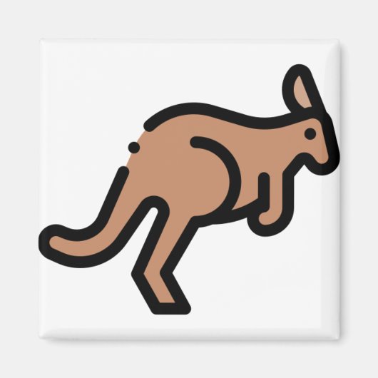 Little Kangaroo Magneet (Voorkant)