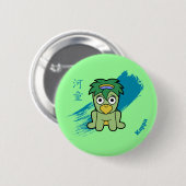 Little Kappa Yokai Ronde Button 5,7 Cm (Voorkant /achterkant)