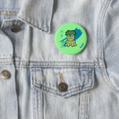 Little Kappa Yokai Ronde Button 5,7 Cm (In situ)