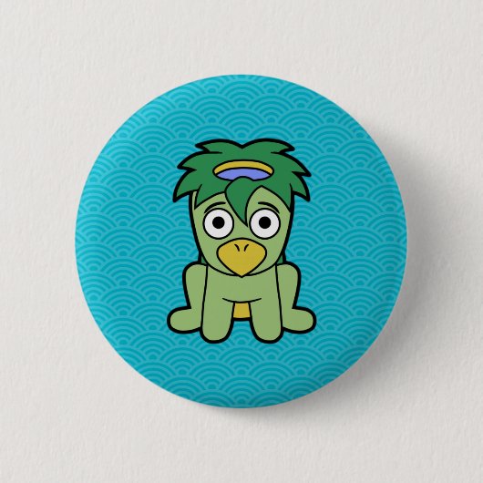 Little Kappa Yokai Ronde Button 5,7 Cm (Voorkant)