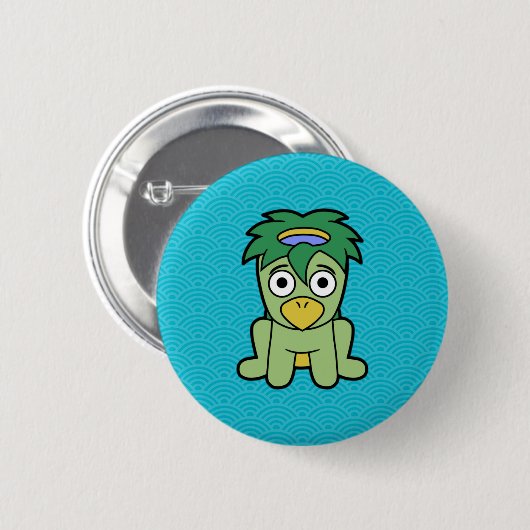 Little Kappa Yokai Ronde Button 5,7 Cm (Voorkant /achterkant)