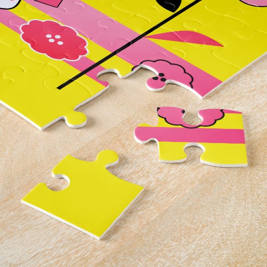 Little Kat Jigzaag Puzzle Legpuzzel (Zijkant)