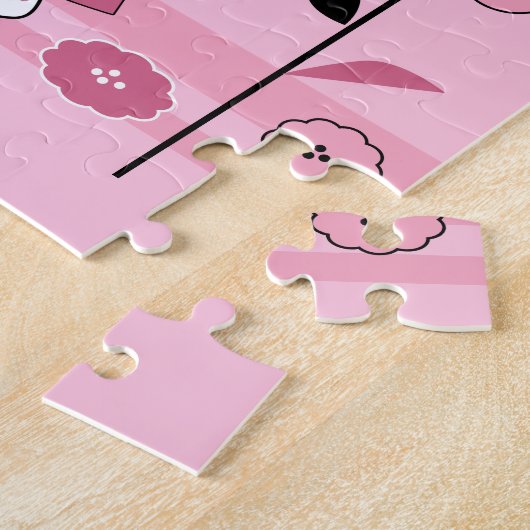 Little Kat Jigzaag Puzzle Legpuzzel (Zijkant)