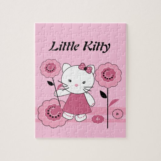 Little Kat Jigzaag Puzzle Legpuzzel (Verticaal)