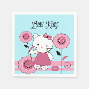 Little Kat Paper Napkins Servet