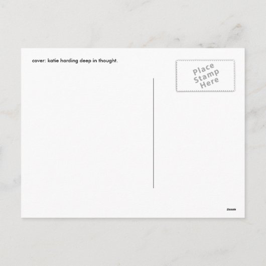 Little_Katie, Vrolijk Kerstfeest Feestdagenkaart (Achterkant)