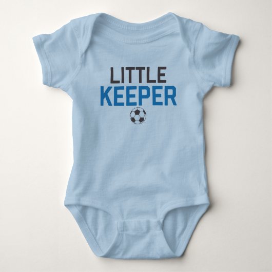 Little Keeper Soccer Baby Bodysuit (Voorkant)