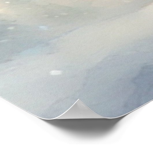 Little KerstAngel Poster (Hoek)