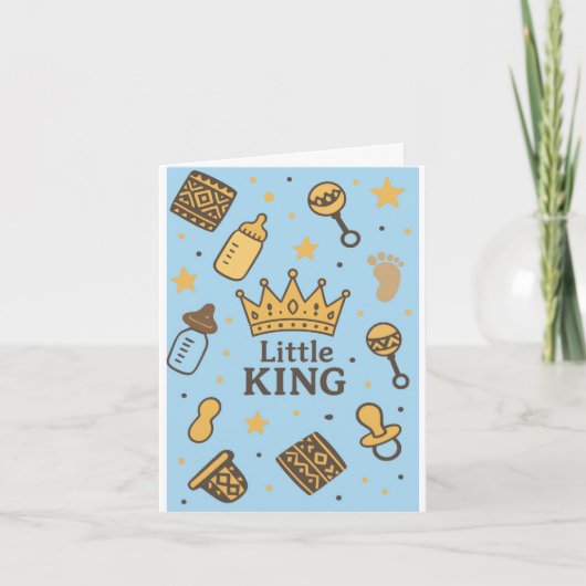 Little King Baby shower (Voorkant)