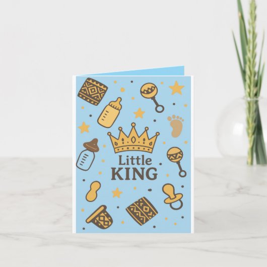 Little King Baby shower (Voorkant)