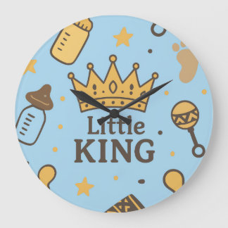 Little King Baby shower Grote Klok