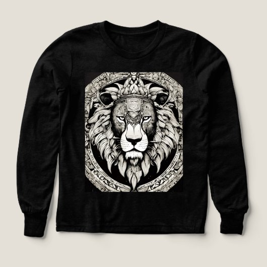 Little King Lion T-Shirt - Leuke stijl voor kinder (Voorkant)