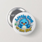 Little King of the Sky Ronde Button 5,7 Cm (Voorkant /achterkant)