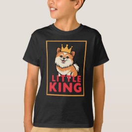 Little King Pomeranian T-shirt