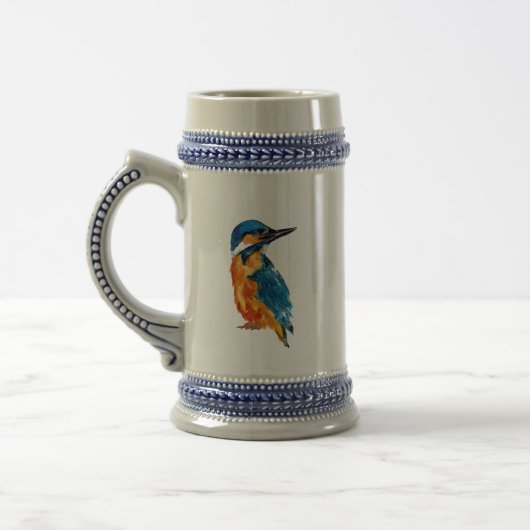 Little Kingfisher Bird Bierpul (Links)