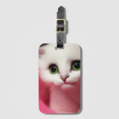 Little Kitten Bagagelabel (Voorkant (verticaal))