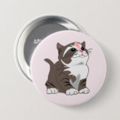 Little Kitten Button (Voorkant /achterkant)