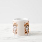 Little Kitten Espresso Cup Kop (Voorkant)
