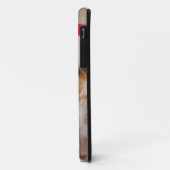 Little Kitten in Red kerstPet Case-Mate iPhone Case (Achterkant/links)