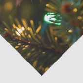 Little Kitten on Christmas Tree Tissuepapier (Detail)