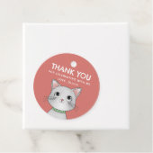 Little kitten thank you bedankjes labels (In situ)