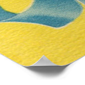 Little Kittens A Hatbox en Daisies Poster (Hoek)