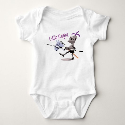 Little Knight Baby Romper (Voorkant)