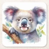 Little Koala Beer Australisch dier Kartonnen Onderzetters (Voorkant)