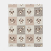 Little Koala Bliss Fleece Deken (Voorkant)