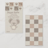 Little Koala Bliss Informatiekaartje (Voorkant / Achterkant)