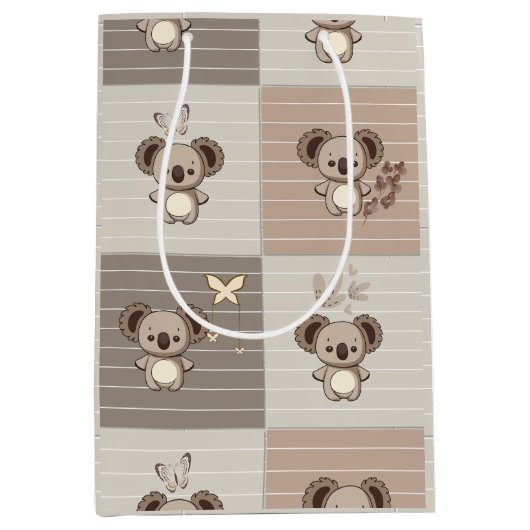 Little Koala Bliss Medium Cadeauzakje (Voorkant)