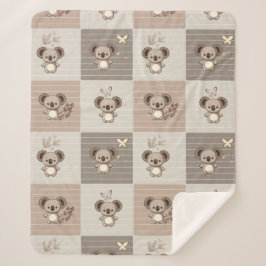 Little Koala Bliss Sherpa Deken