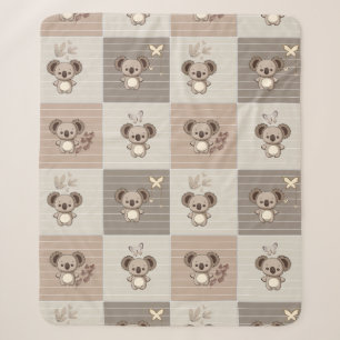 Little Koala Bliss Sherpa Deken