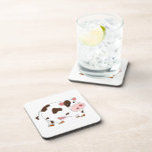Little Koe Beverage Coaster Bier Onderzetter (Rechterzijde)
