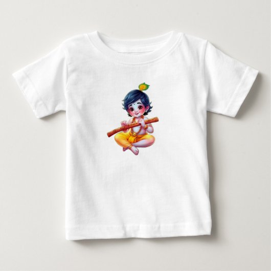 Little Krishna Playing Flute (Voorkant)