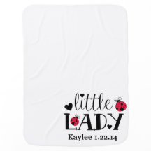 Little Lady Baby Blanket